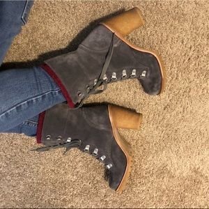 Ugg heeled boots